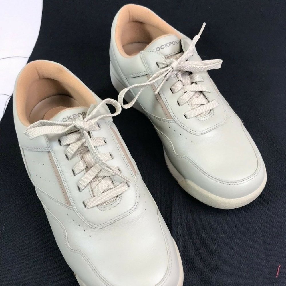 Rockport Tan Lace Up Size 8.5 M Leather M7102W